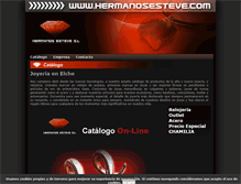 Tablet Screenshot of hermanosesteve.com